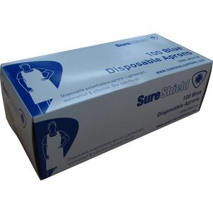 PE Disposable Aprons – Blue