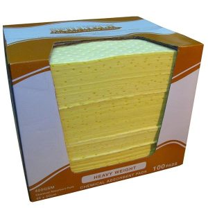SpillTech Chemical Absorbent Pads – 400GSM