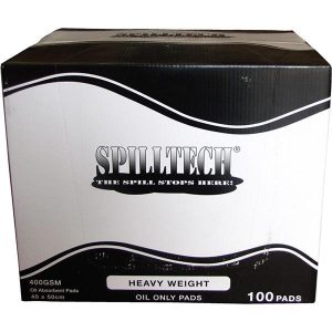SpillTech Oil Only Absorbent Pads – 400GSM
