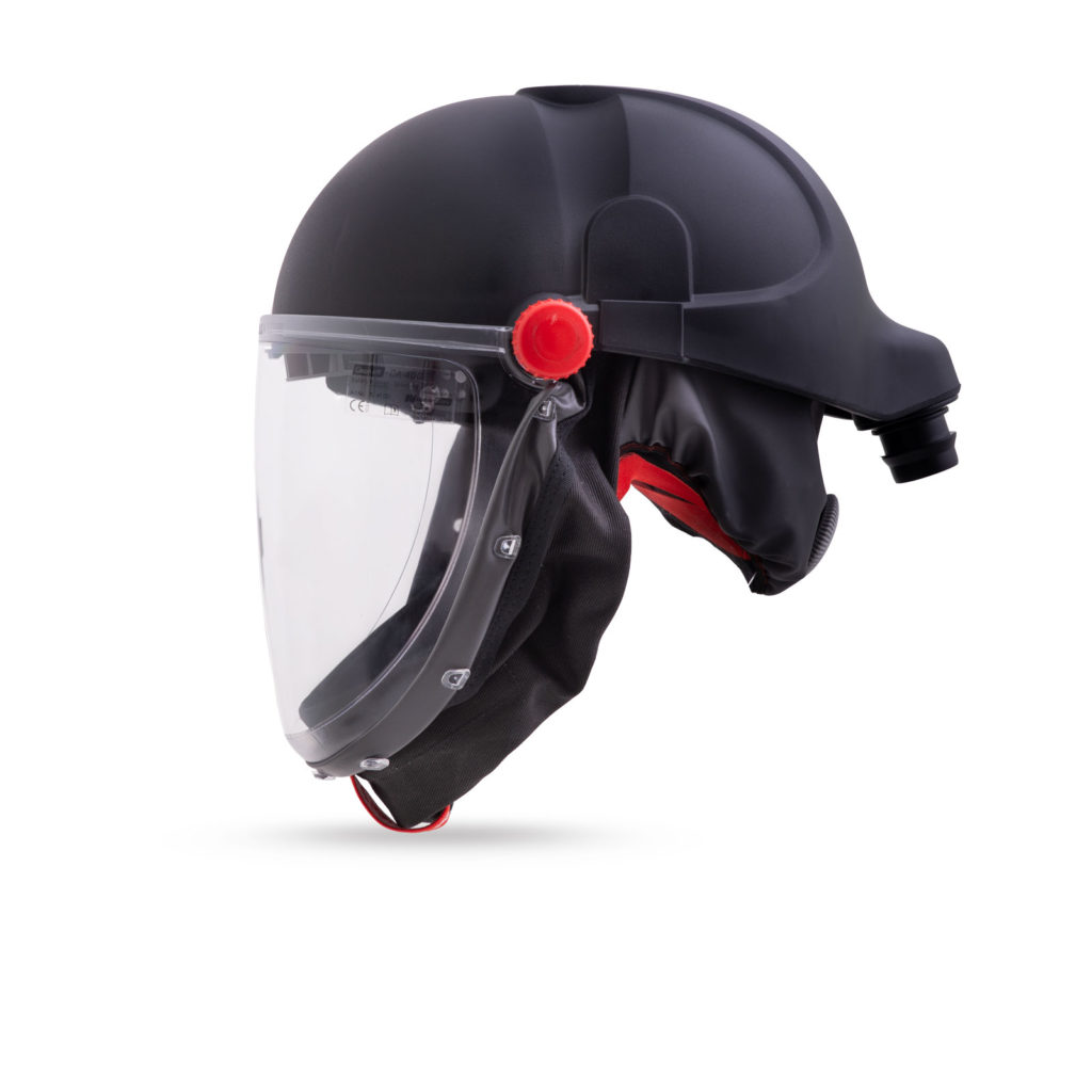 Safety Helmet CA-40G with Grinding Visor - Image 3