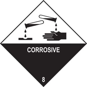 Corrosives Cabinet Metal – 30L