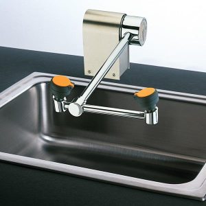 Eyewash, Deck Mounted, AutoFlow – 90? Swing-Down