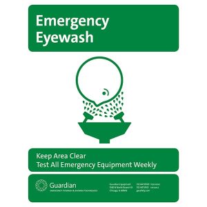 Emergency Eyewash Sign