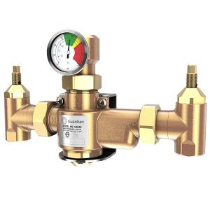 Thermostatic Mixing Valve for Emergency Showers and Safety Stations – 189 Litre Capacity