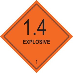 DG Diamond – Class 1.4 Explosive