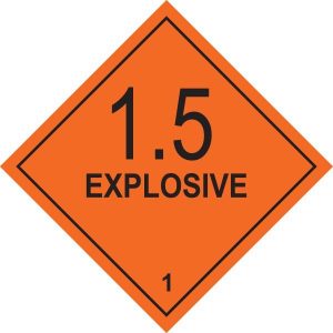 DG Diamond – Class 1.5 Explosive