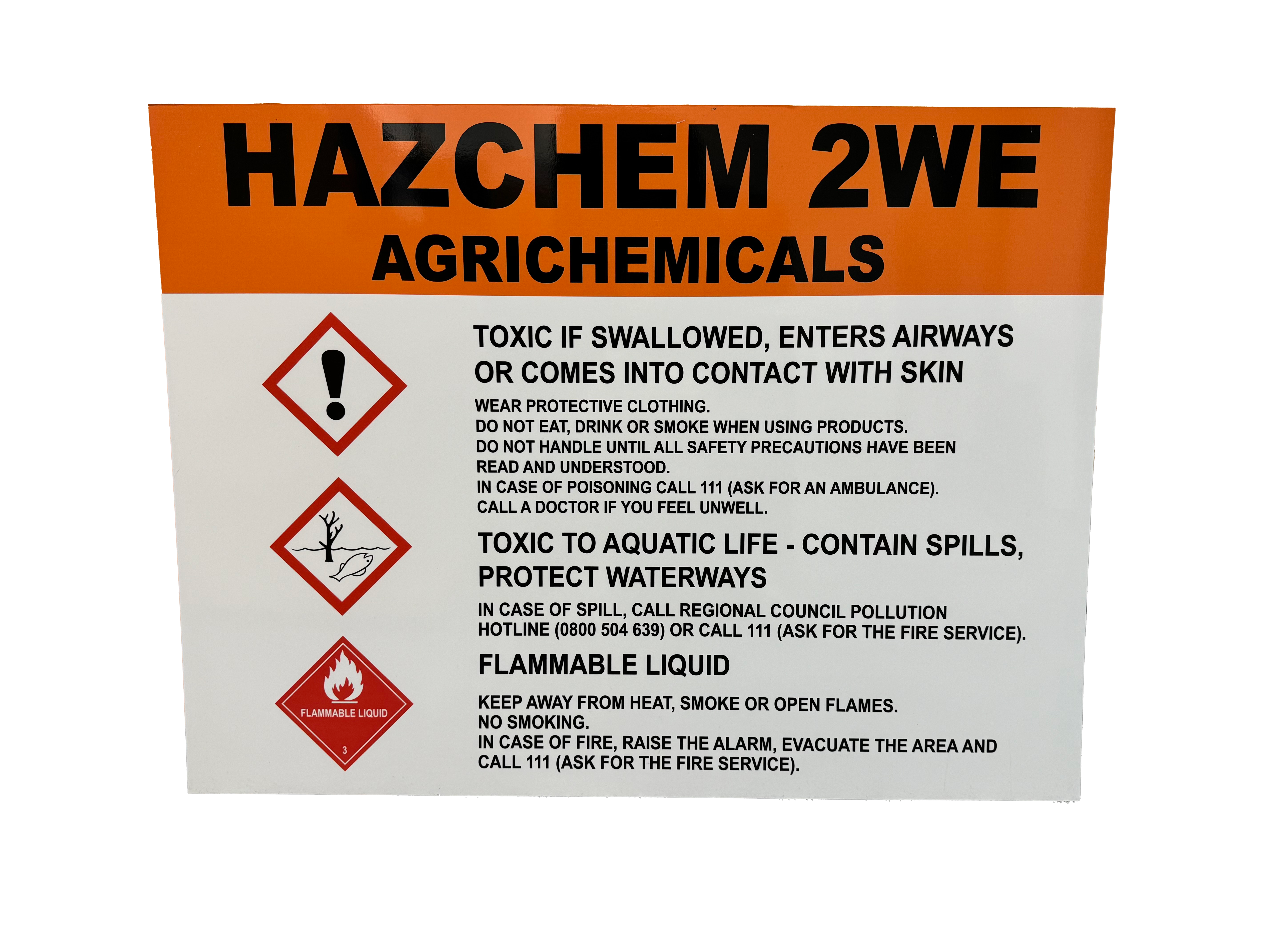 Agrichem Signage - 2WE Detailed