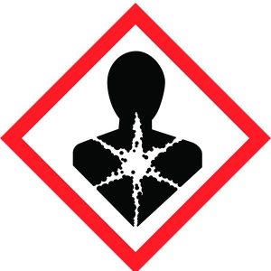 DG Diamond – Class 6 Toxic to Respiratory Pictogram