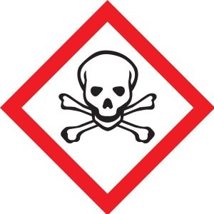 DG Diamond – Class 6 Toxic Pictogram (GHS)