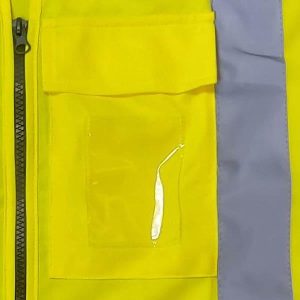 High Visibility TTMC Vests – Yellow – X Back