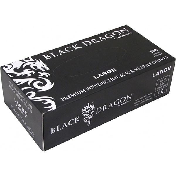 Black Dragon Nitrile Gloves - Powder Free - Image 3