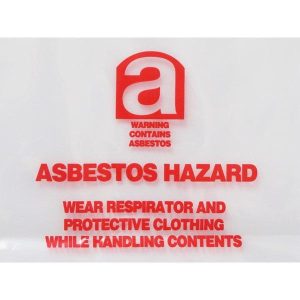 Printed Asbestos Bag