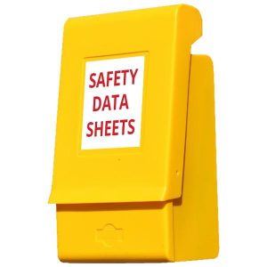 SDS Outdoor Document Box – Yellow