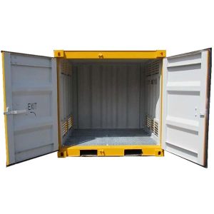 HazBox Outdoor Hazardous Goods Storage Container – 8FT