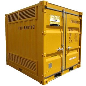 HazBox Outdoor Hazardous Goods Storage Container – 8FT