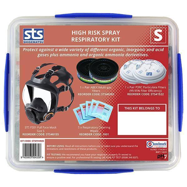 STS Full Face Mask (FS01) - High Risk Spray Respiratory Starter Kit - Image 6