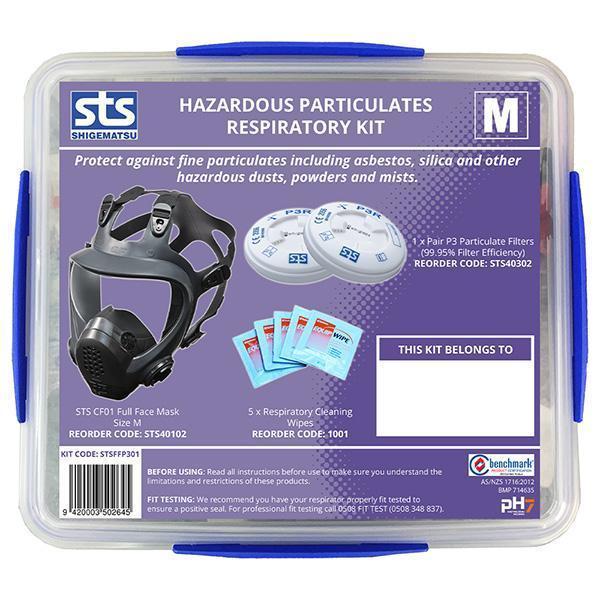 STS Full Face Mask (CF01) - Hazardous Particulates Respiratory Starter Kit - Image 5