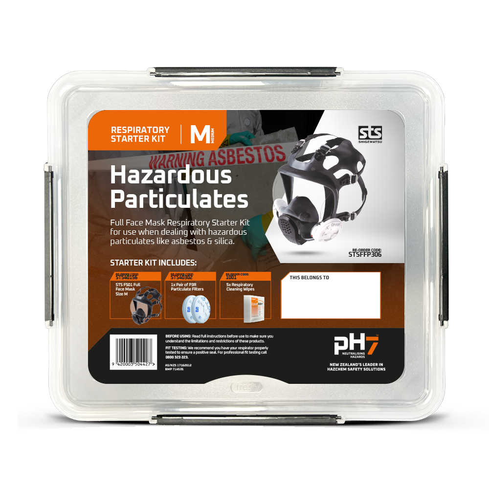 STS Full Face Mask (FS01) - Hazardous Particulates Respiratory Starter Kit - Image 5