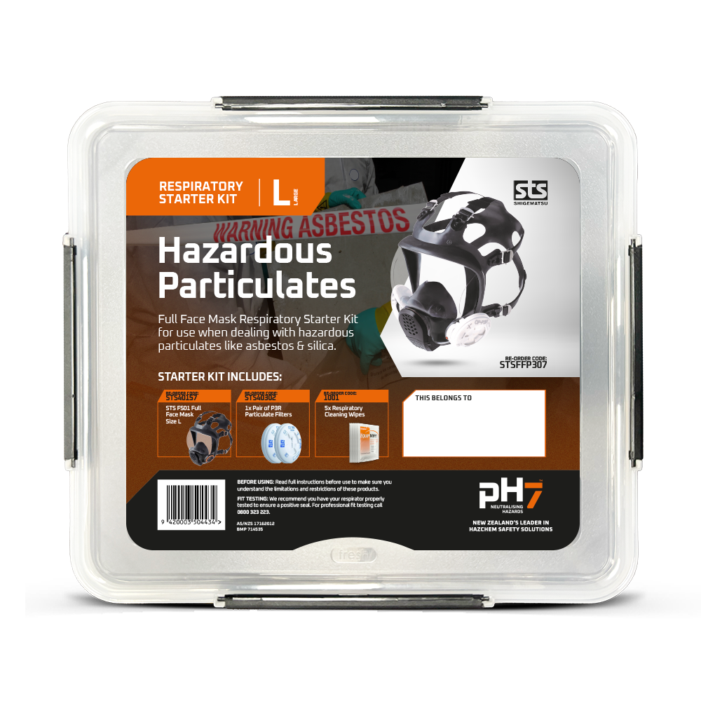 STS Full Face Mask (FS01) - Hazardous Particulates Respiratory Starter Kit - Image 6