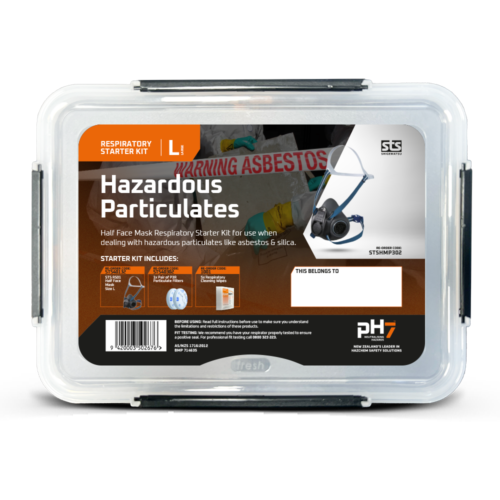 STS Half Face Mask (RS01) - Hazardous Particulates Respiratory Starter Kit - Image 5