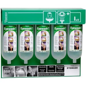 Tobin Eyewash Stationary Stand – 5 Bottles