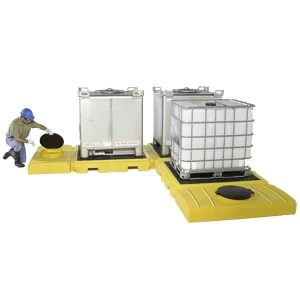 Ultra IBC Modular IBC Spill Pallets – 3-Tank