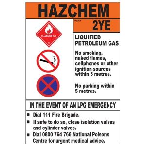 Entrance / Gate / Building / Stationary Tank Signs