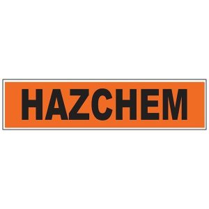 Basic Hazchem Sign